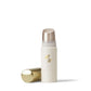 White and gold cylindrical product on a white background (Beige)