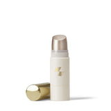 White and gold cylindrical product on a white background (Beige)