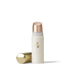 White cylindrical container with gold cap on a white background (Natural)