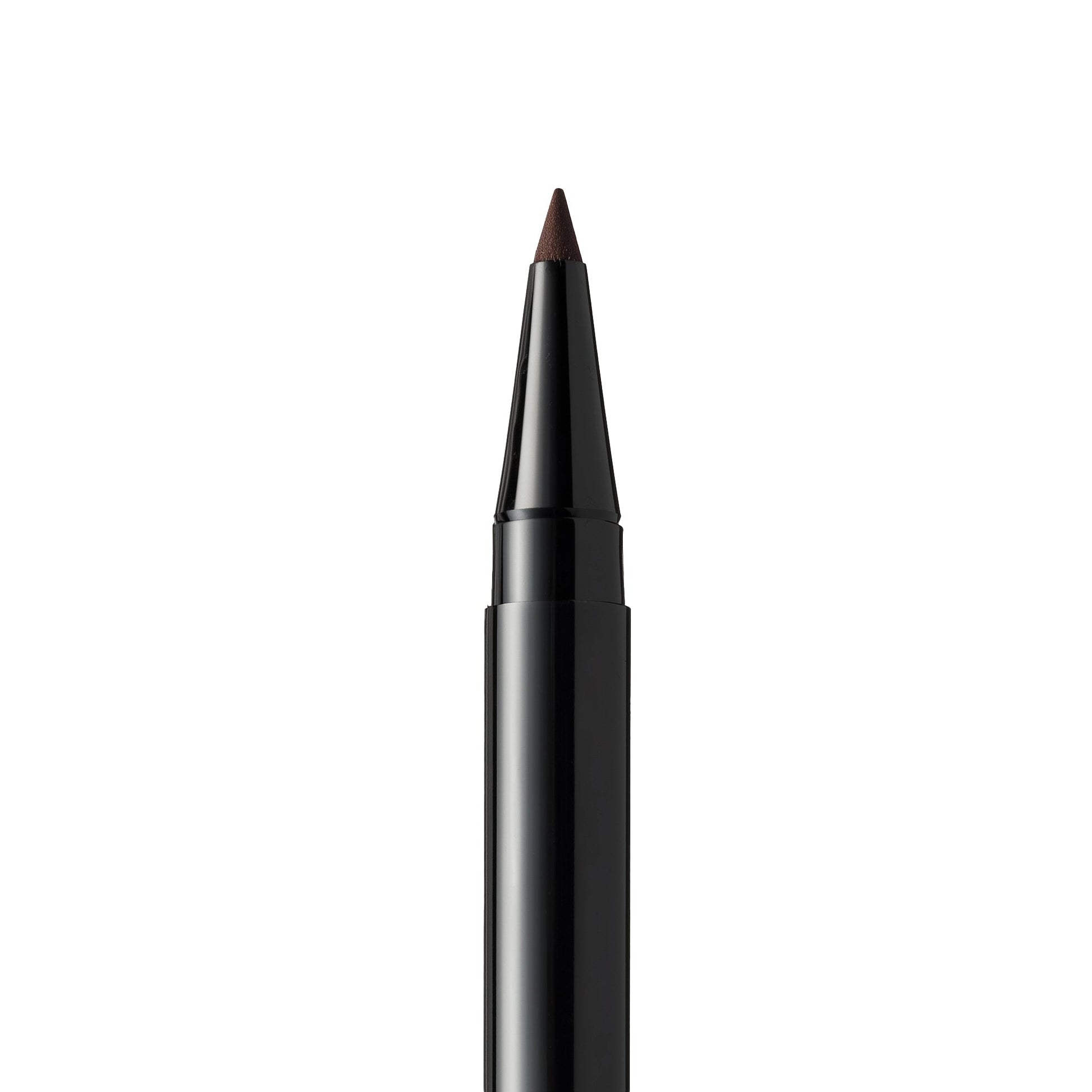 Black eyeliner pencil on a white background (Dark brown)