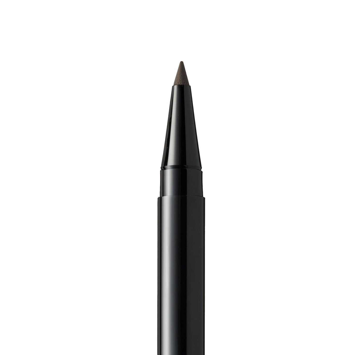 Black eyeliner pencil on a white background (Light brown)