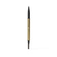 Eyebrow pencil with gold and black design on a white background (Light brown)