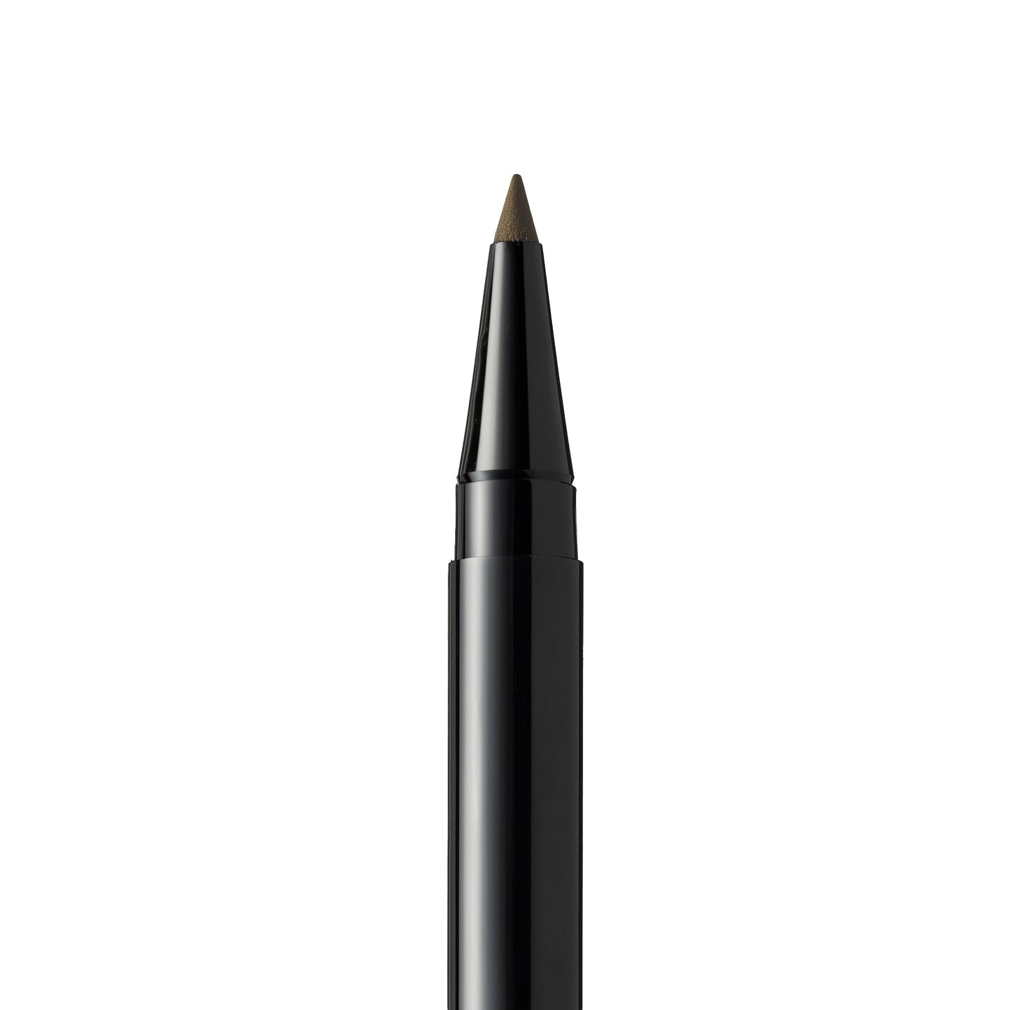 Black eyeliner pencil on a white background (Natural brown)