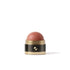 Cosmetic blush stick with black and gold packaging on a white background (Beige)