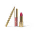 Lipstick and lip liner set on a white background