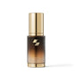 Skincare serum bottle with gold cap and gradient brown design on a white background (50 ml)