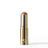 Gold lipstick with a white background (Dark brown)