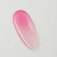Gradient pink nail polish swatch on a light gray background (Pink)