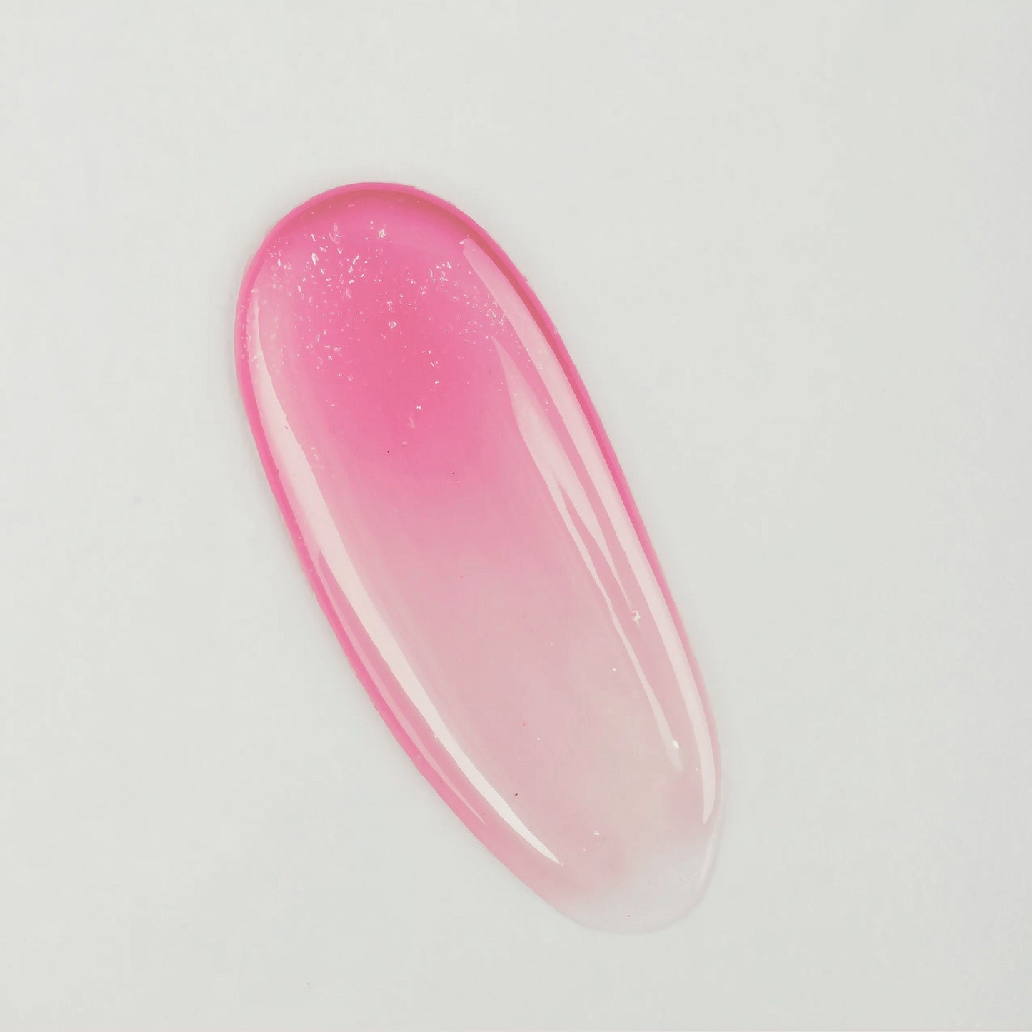 Gradient pink nail polish swatch on a light gray background (Pink)