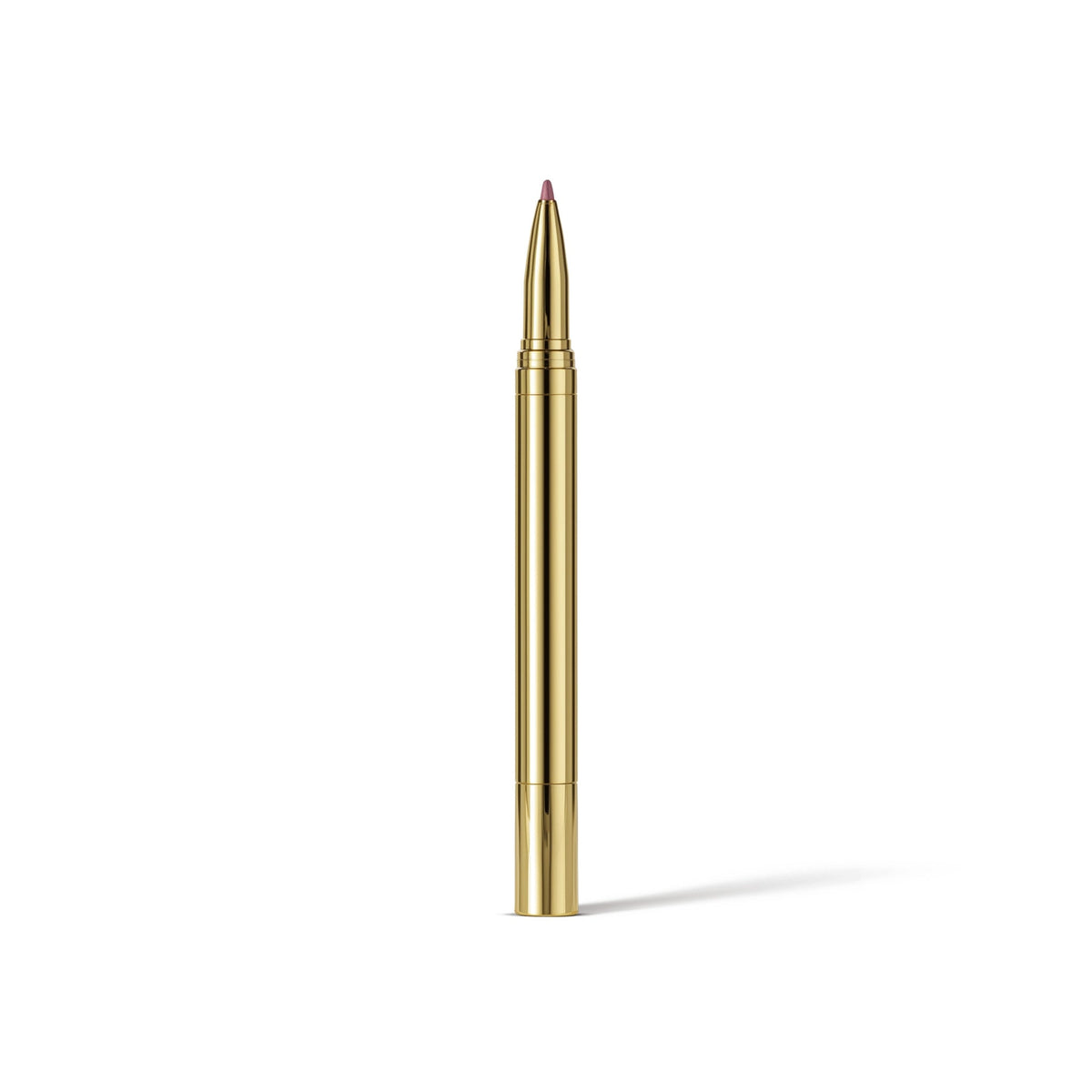 Gold pen on a white background (Pink)